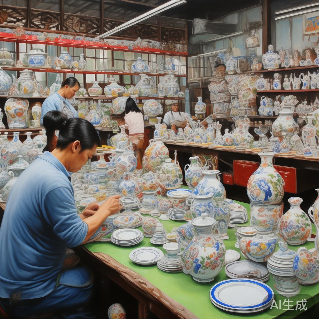 醴陵哪些瓷器厂能画瓷器？