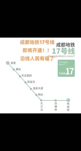 成都地铁17号线什么时候开通