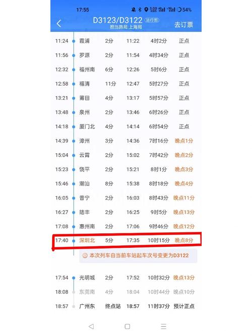 深圳北到成都高铁时刻表查询