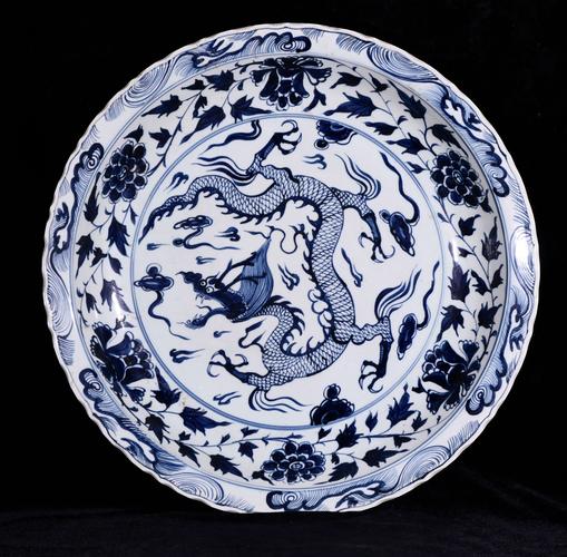 大明清花瓷器 039