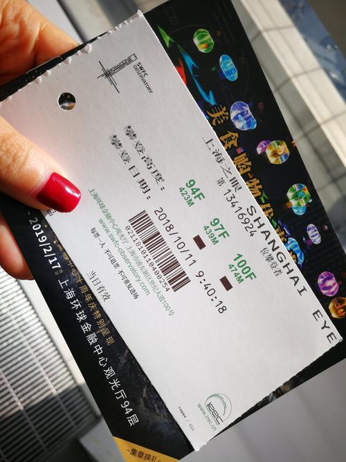 上海环球金融中心观光厅门票