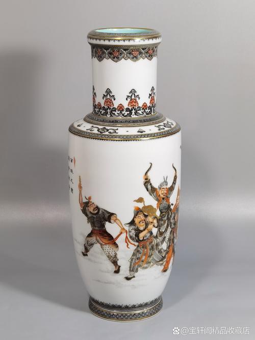 乾隆墨彩描金瓷器图片