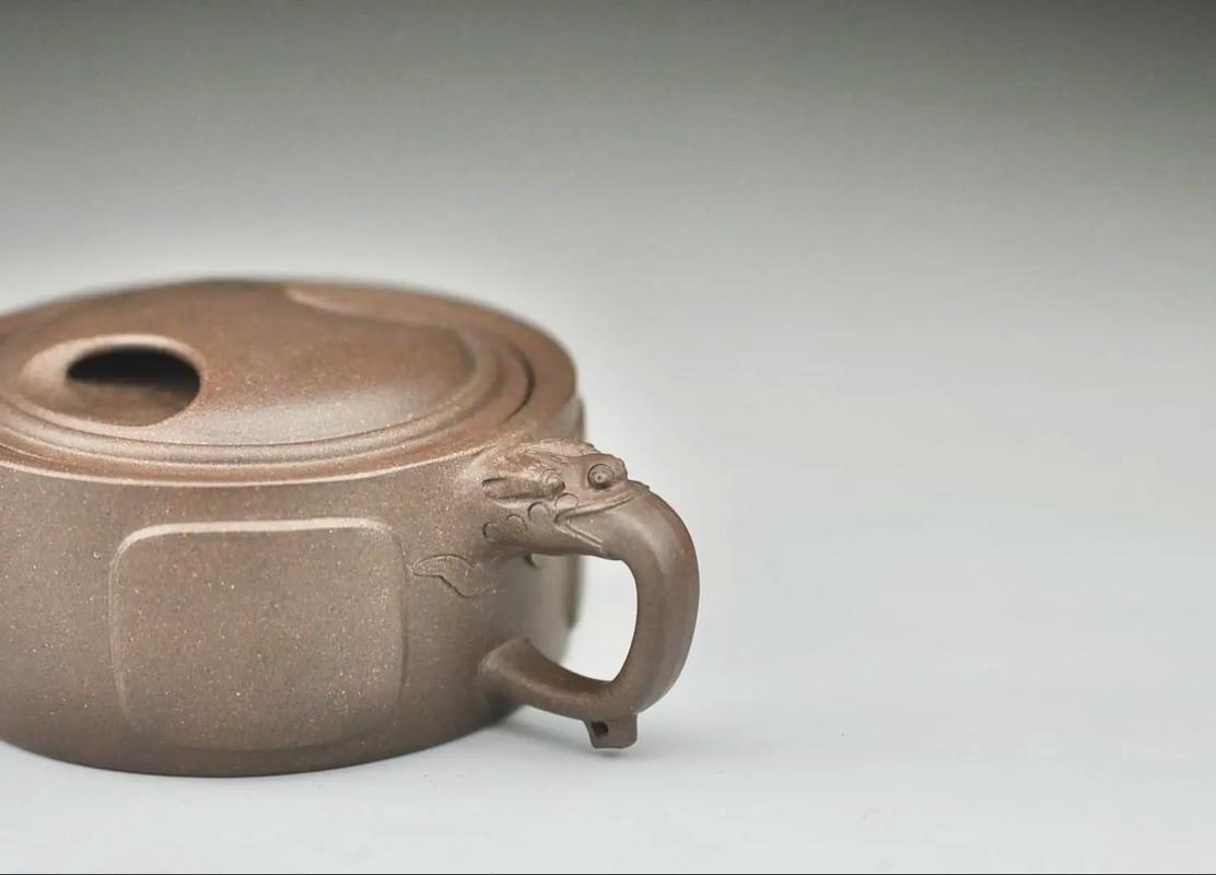 龙头紫砂壶,龙头会动