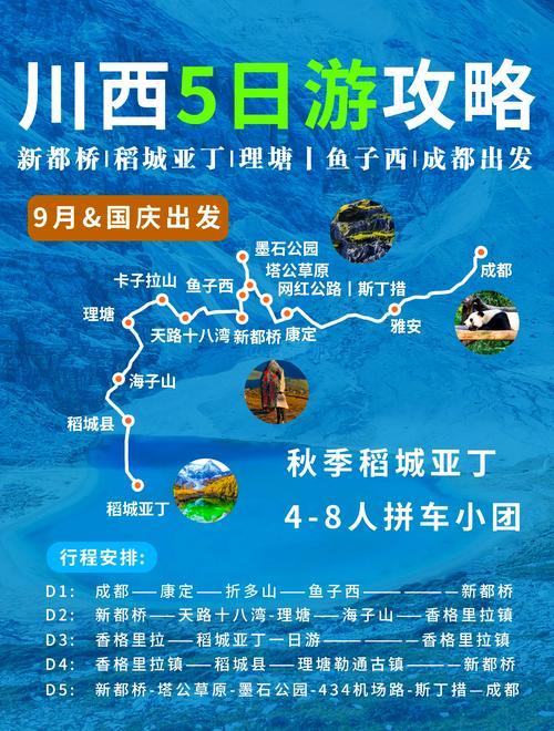 成都到稻城亚丁自驾旅游攻略