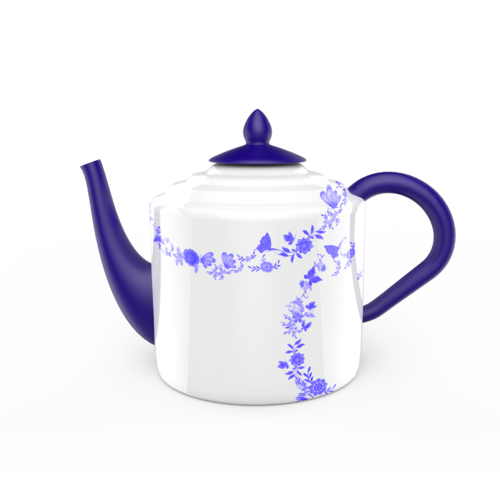 透明瓷器茶壶图片大全