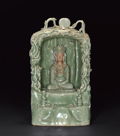 龙泉瓷器陪葬佛龛价格