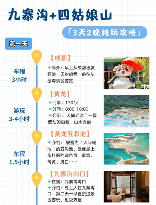 成都旅行社九寨沟报价三日游