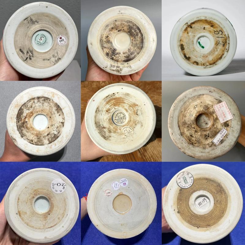 历代瓷器足底特征图片
