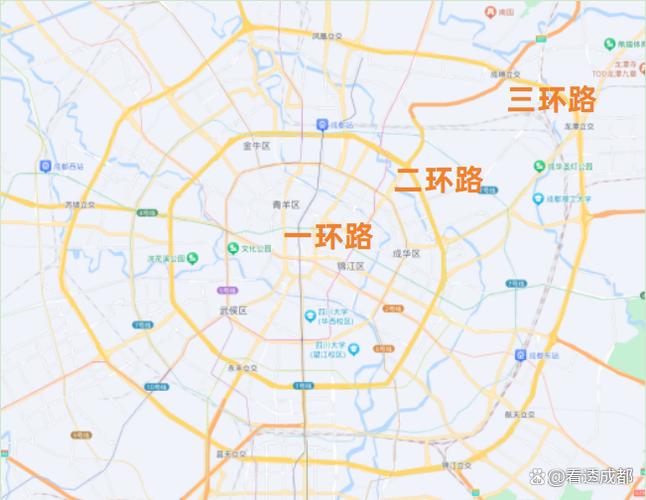 成都第三绕城高速总体规划图