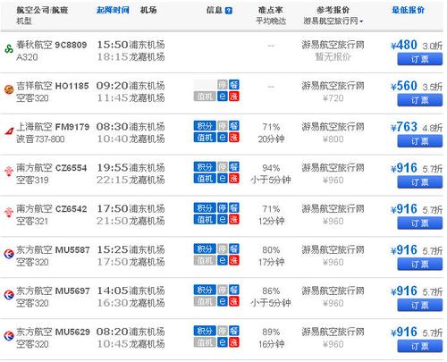 成都到吉林飞机票价格是多少