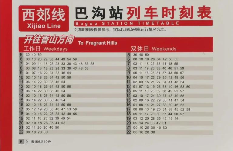 北京北京到西安火车时刻表