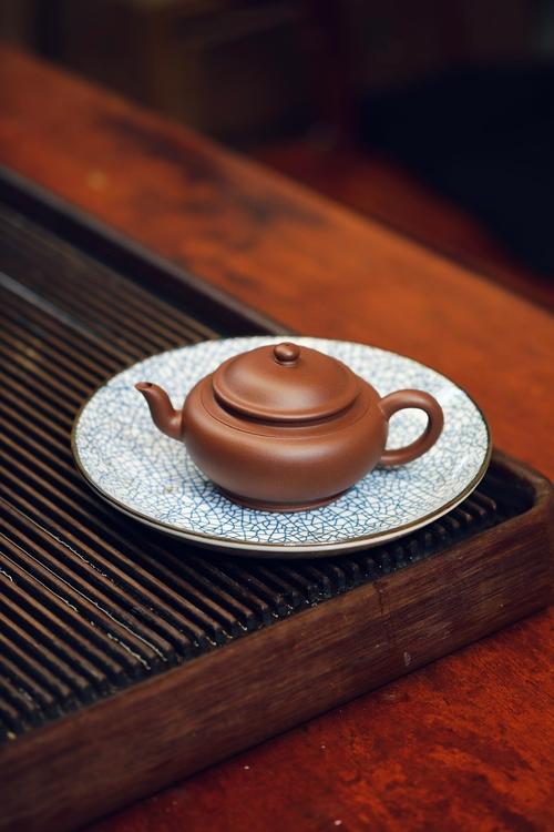 故宫紫砂壶紫砂漆包壶