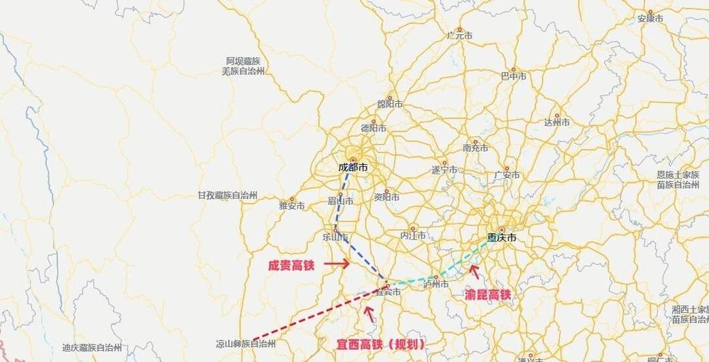 成都到西昌高铁什么时候通车