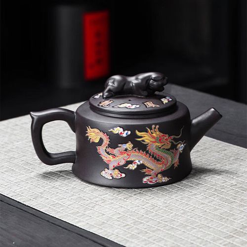 藏龙卧虎紫砂壶全套的