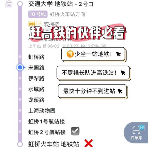 上海虹桥站到上海站怎么走