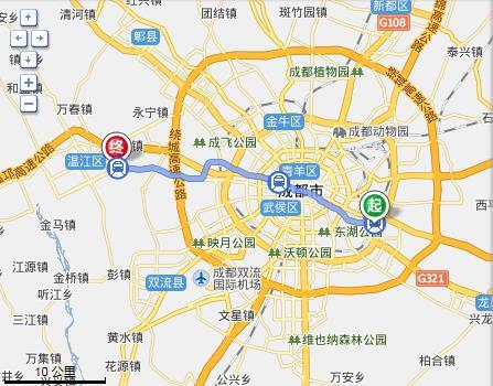 成都火车北站到温江怎么坐车