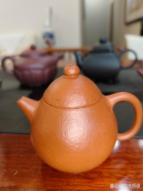 紫砂壶内有小块的紫砂