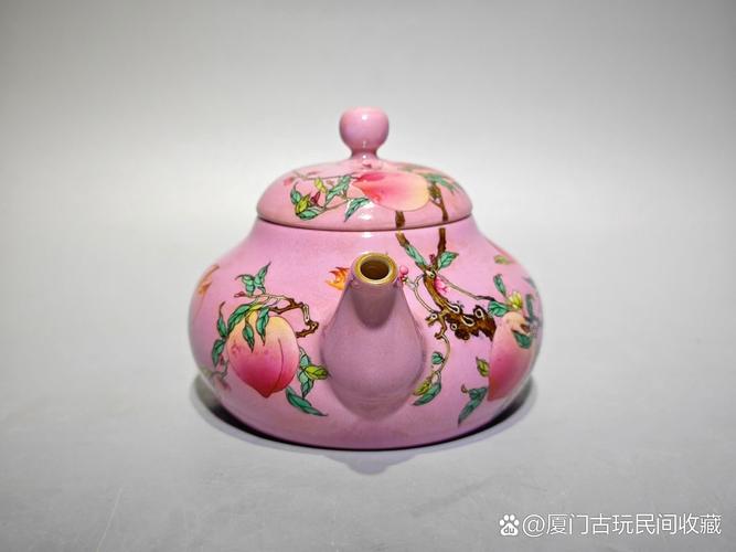 紫砂粉彩紫砂壶大全图