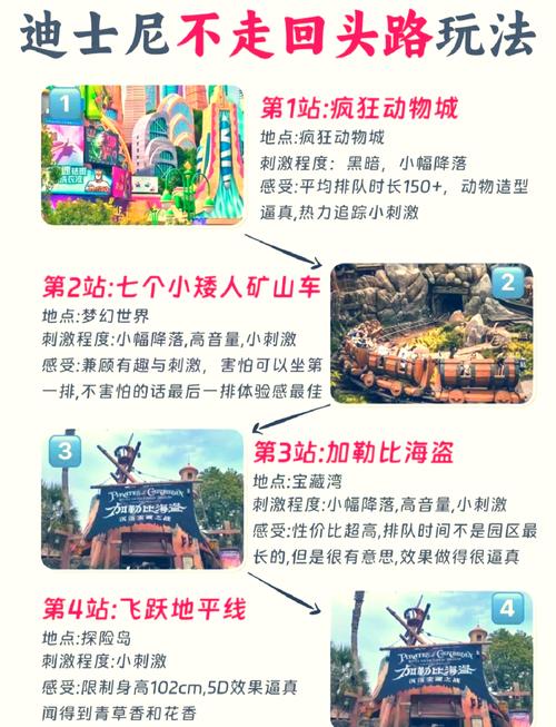 上海迪士尼有多少个项目