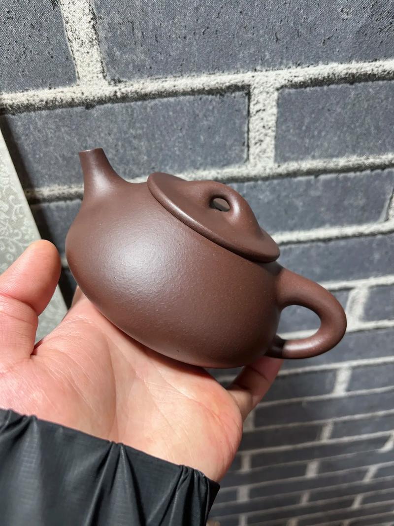 紫砂壶石瓢壶紫砂壶子