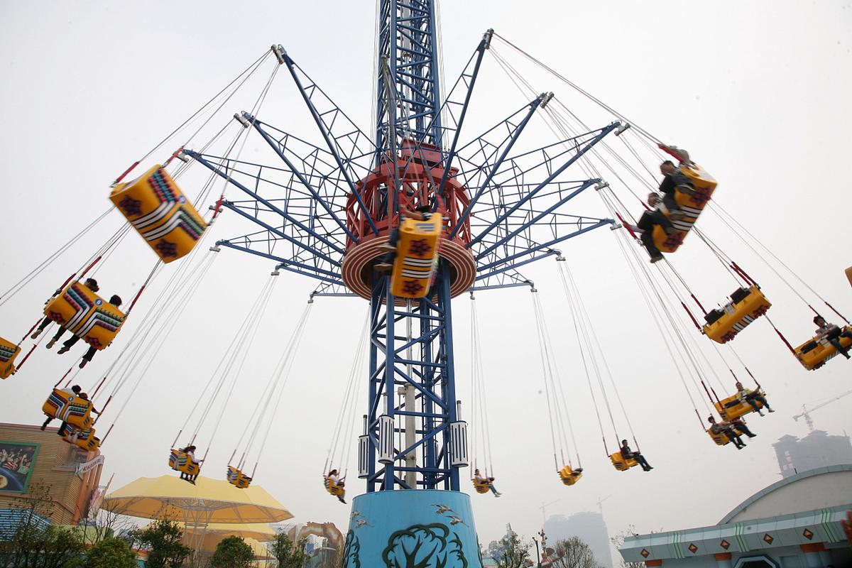 成都欢乐谷有哪些游乐项目