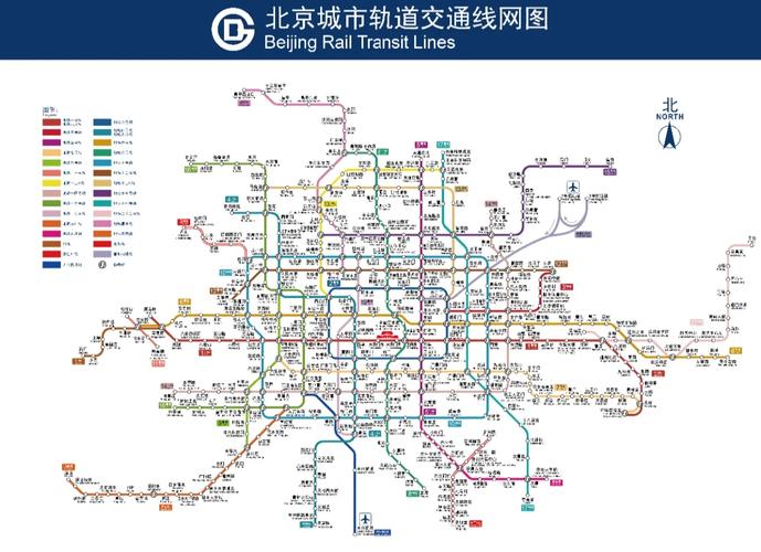 北京地铁线路图2025