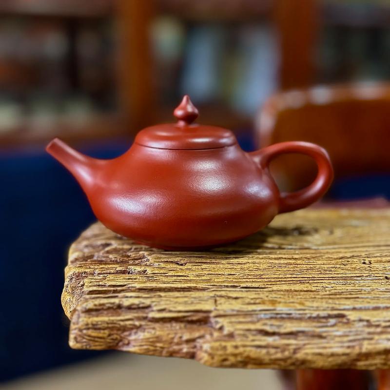朱泥紫砂壶原矿紫砂壶