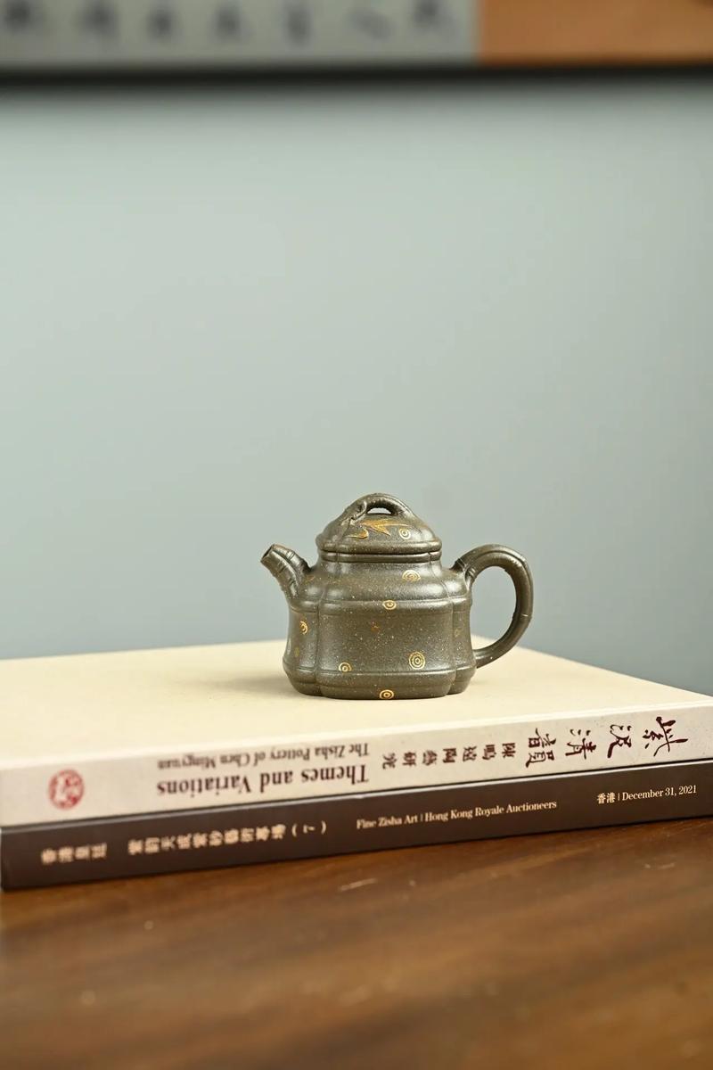 张宝东四方竹鼎紫砂壶