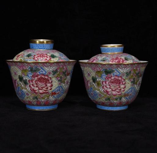 珐琅彩瓷器和洋彩瓷器