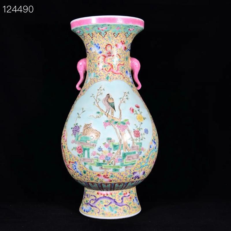 珐琅彩瓷器和洋彩瓷器