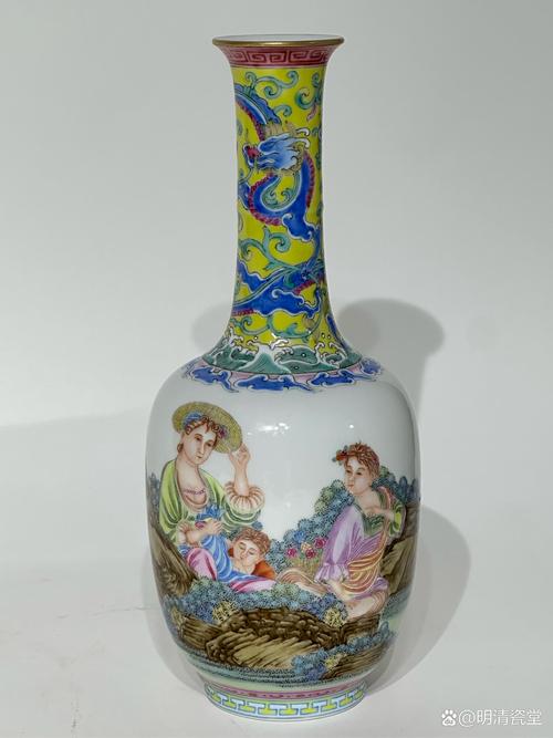 珐琅彩瓷器和洋彩瓷器