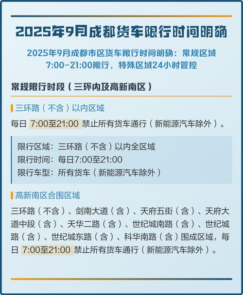 2025年成都限号时间段