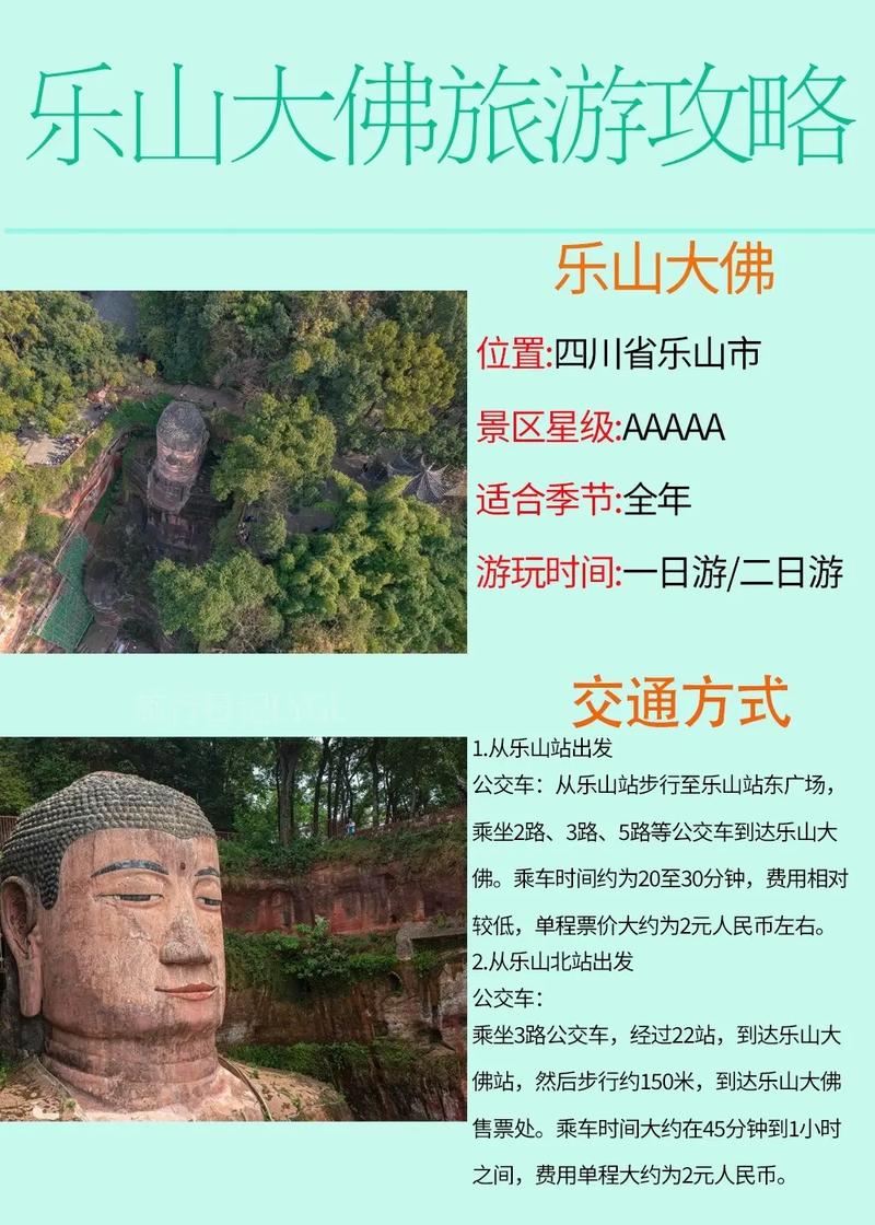 成都至乐山大佛一日游攻略