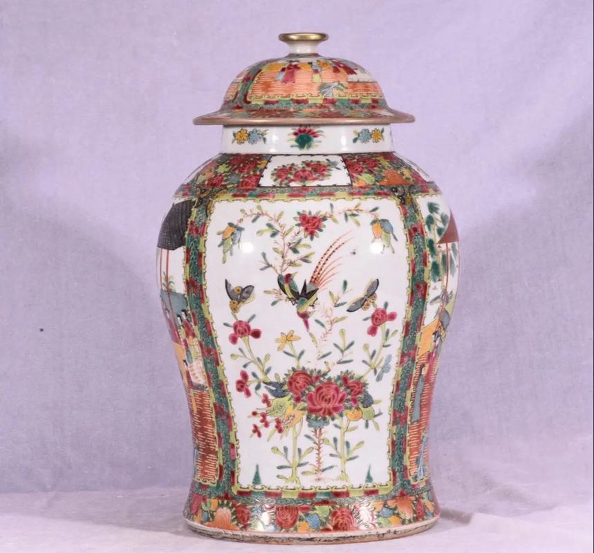 瓷器包铜口 外销瓷器