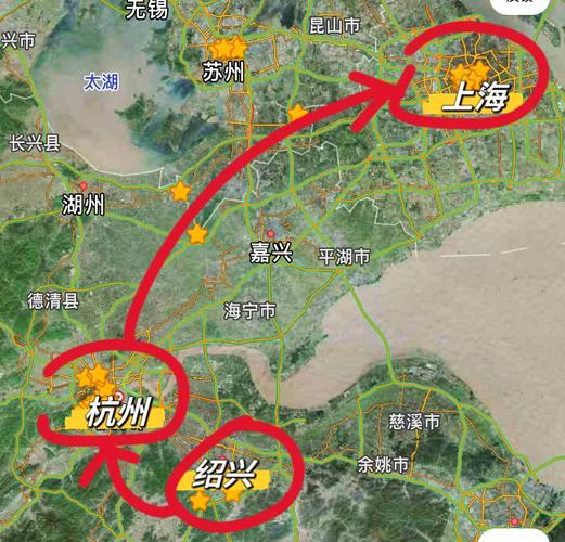 杭州到上海近还是苏州近