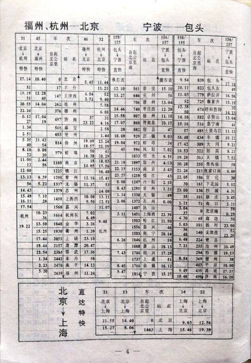 广州到上海的火车时刻表