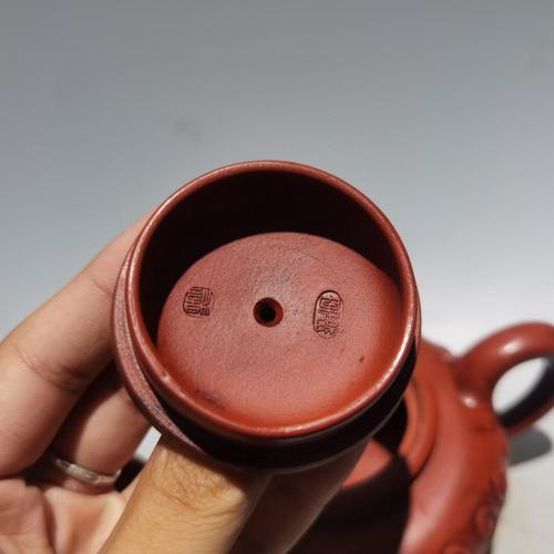 杨彭年紫砂壶底款六字