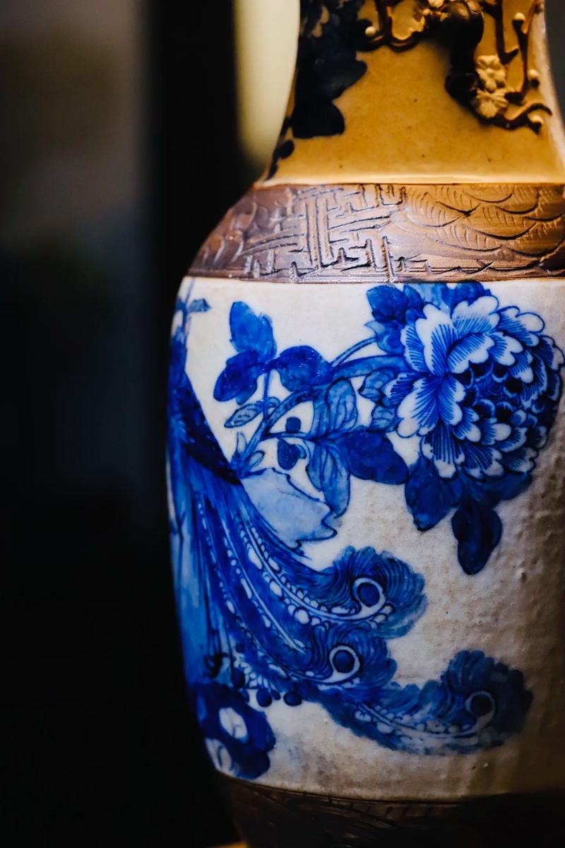 瓷器粉碎再造瓷器效果