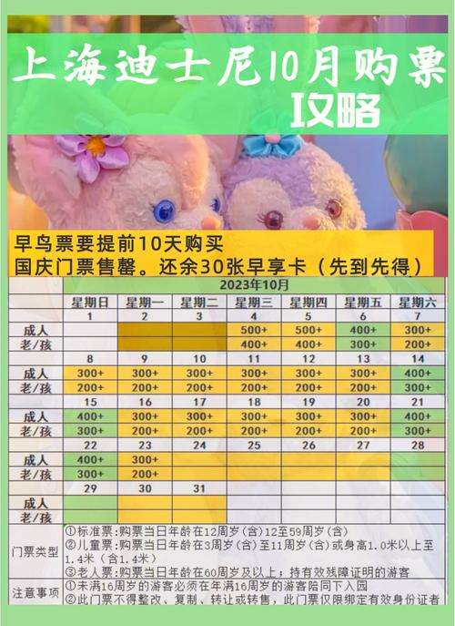 上海迪士尼成人票多少钱