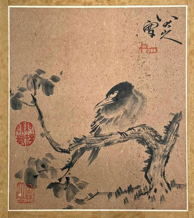 八大山人花鸟瓷器照片