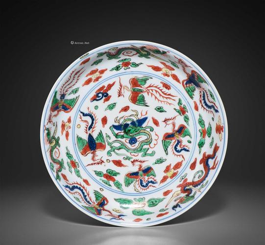 万历青花五彩瓷器市场