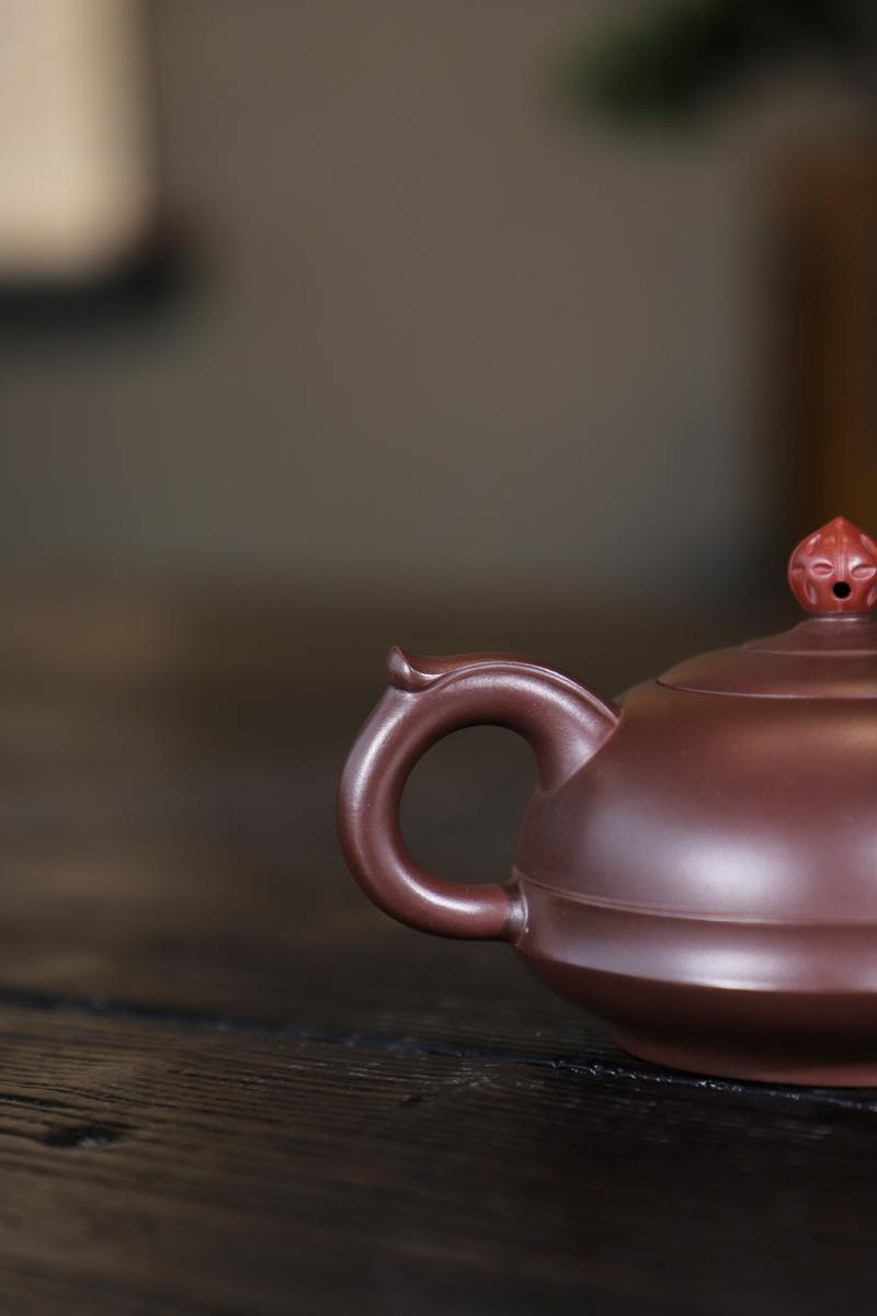 陈正初紫砂壶纯紫老泥