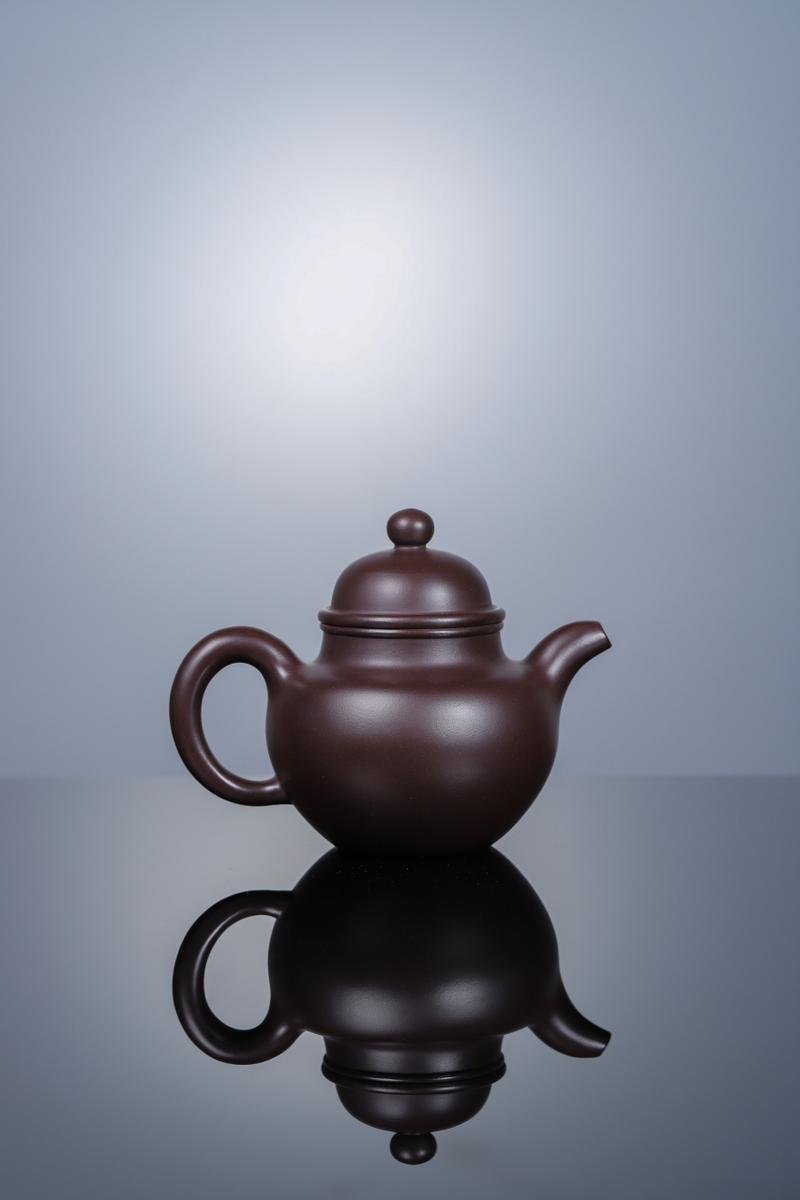 陈正初紫砂壶纯紫老泥