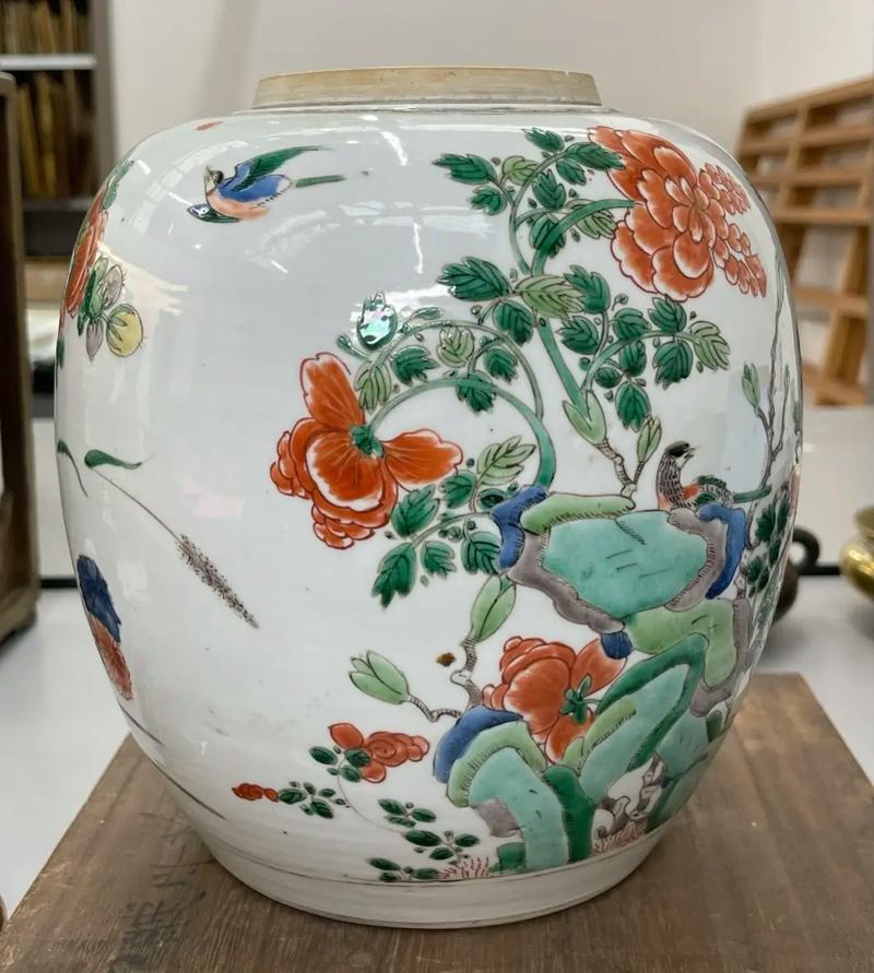 康熙青花五彩瓷器民窑