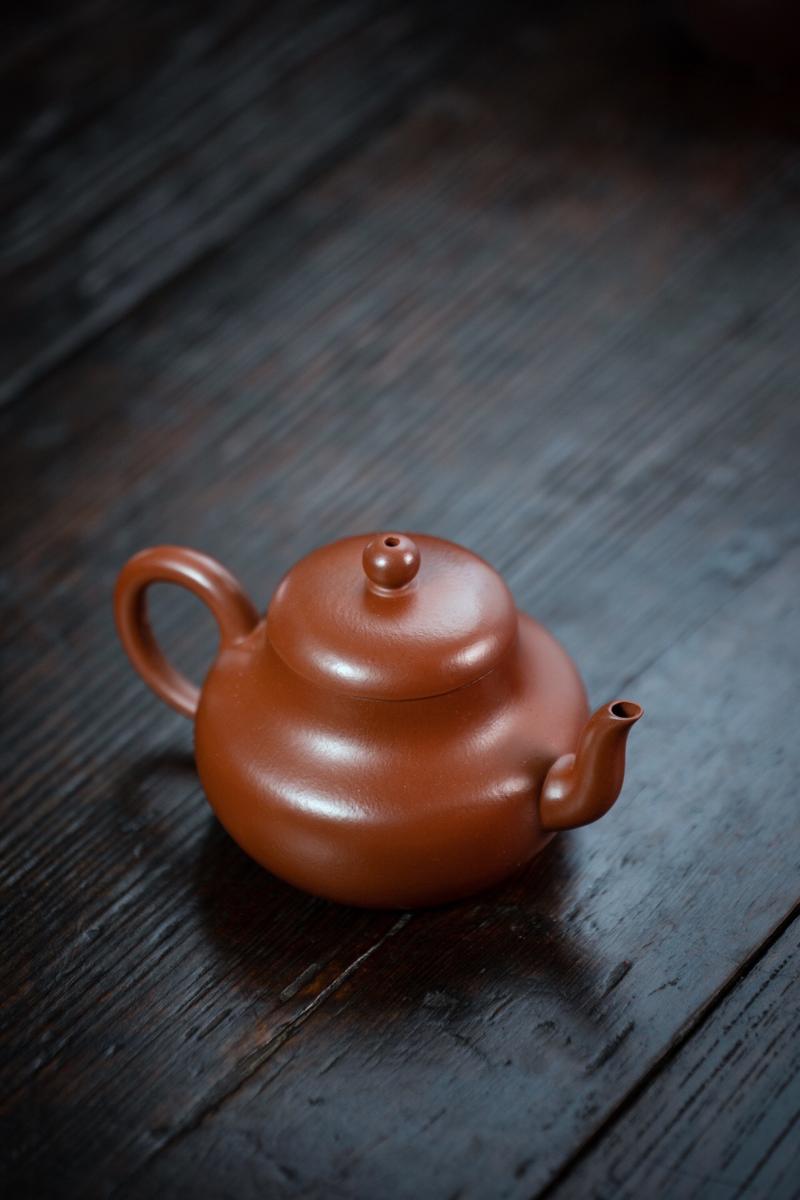 杨国成大红袍泥紫砂壶