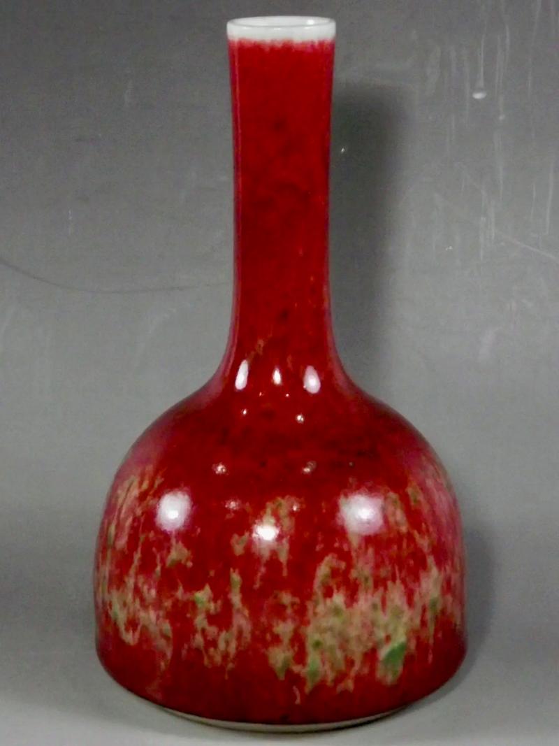 70年代的豇豆红瓷器