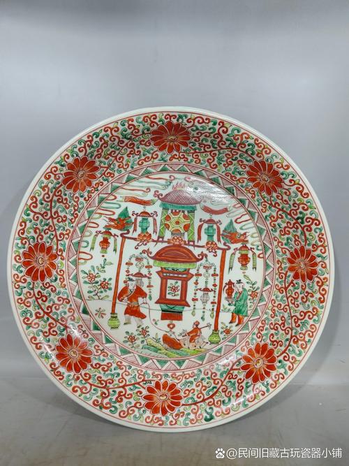 明代哥釉五彩瓷器图片