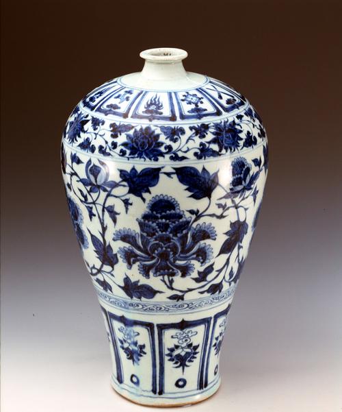 元延佑年青花瓷器图片