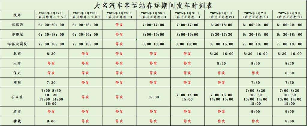 大邑到成都东站汽车时刻表