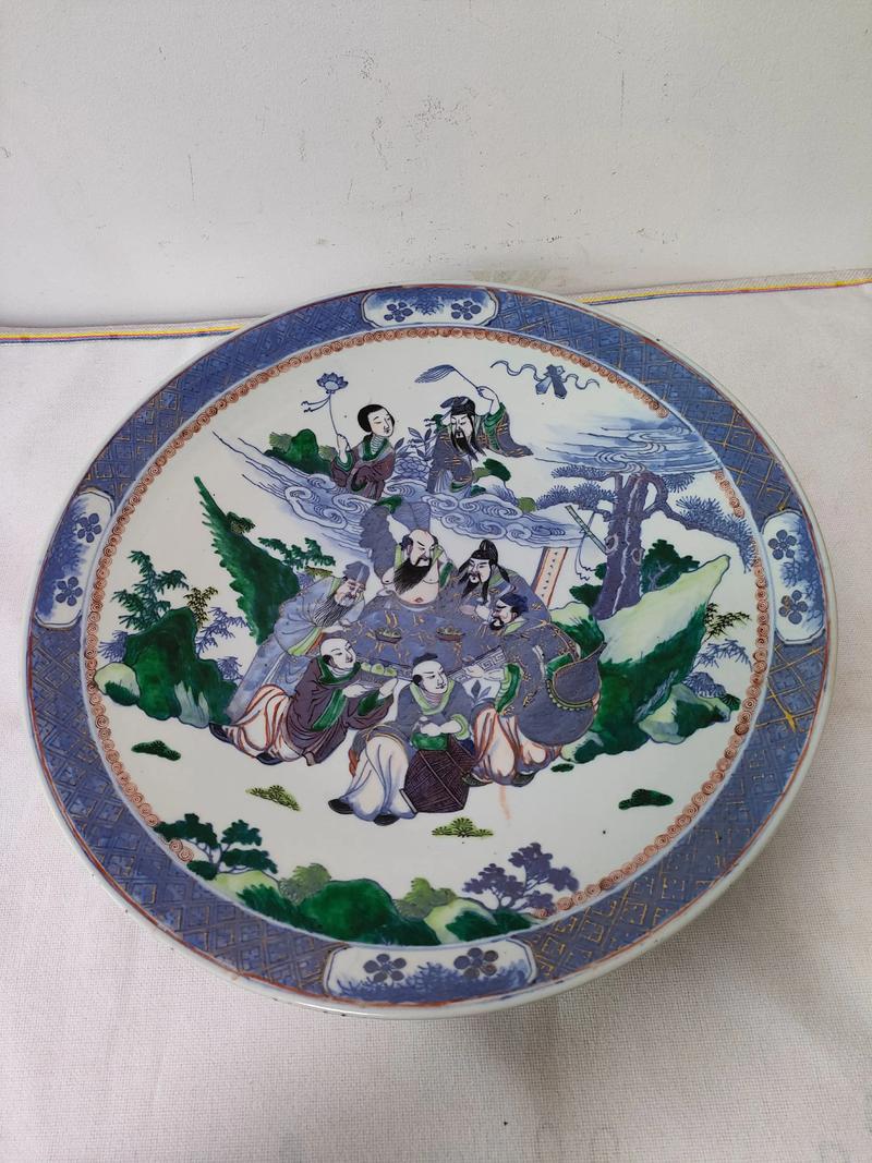 中国界牌瓷器八个碟子